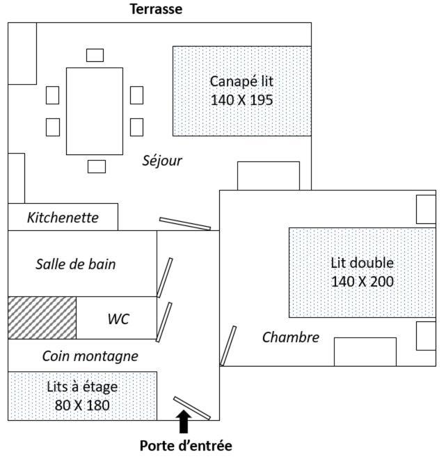 Renove T2, Vue Montagne Apartment